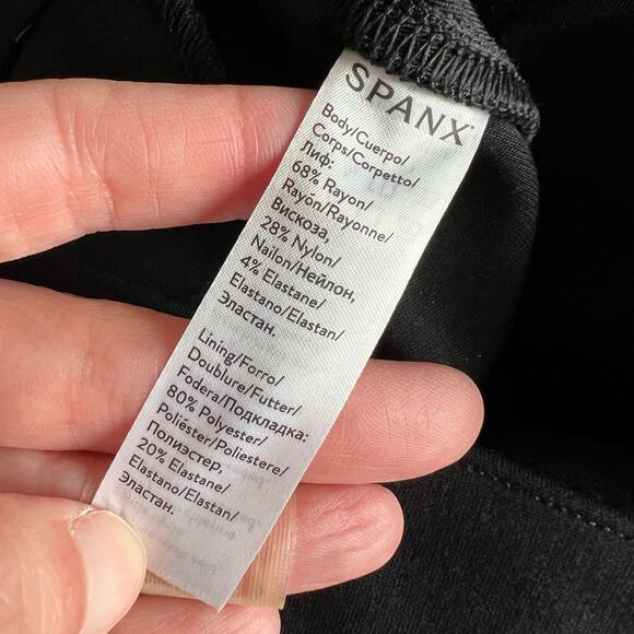 SPANX Supersmooth Perfect Fit Ponte Slim Straight Pant in Black XL - Picture 10 of 11